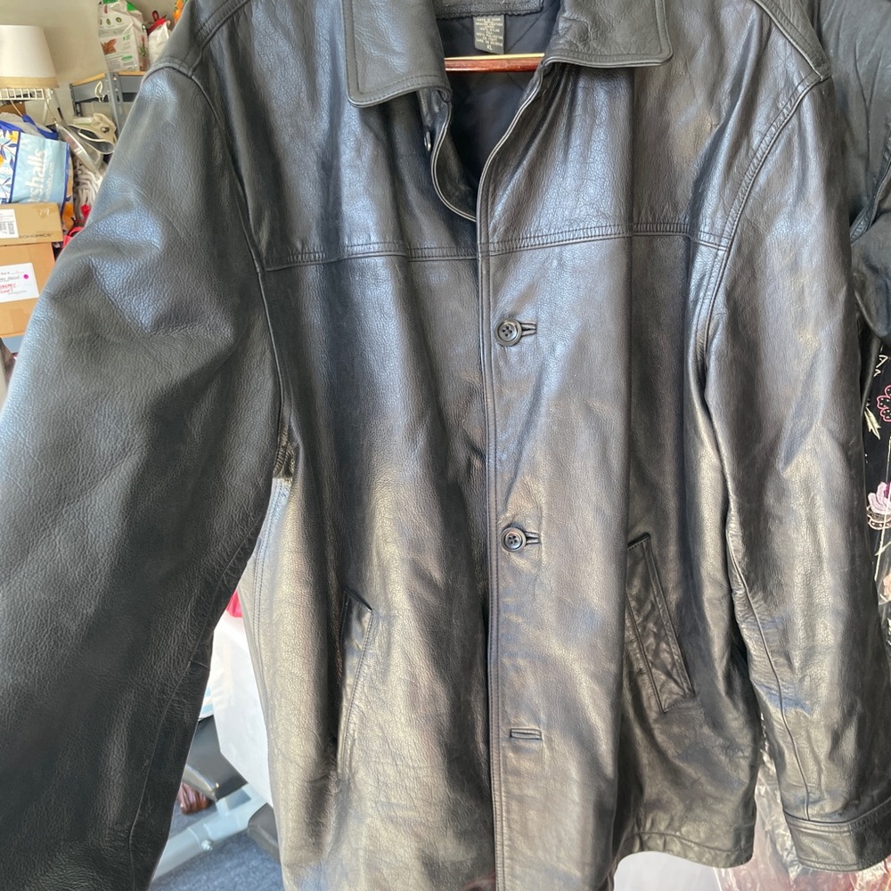 Black Leather Jacket - Picture 3 of 7